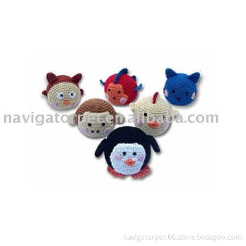 Pet Crochet Toy:Animal ball